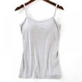 thumbnail image 1 of Teens Big Girls Women Padded Bra Camisole Top Vest Female Camisole With Built In Bra L, 1 of 7