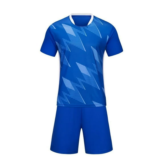 Teens Boys 2 Piece Gym Sets Basketball Outfits 4-16 Years Kids Color-Block T-Shirts and Shorts Breathable Athletic Workout Track Suits