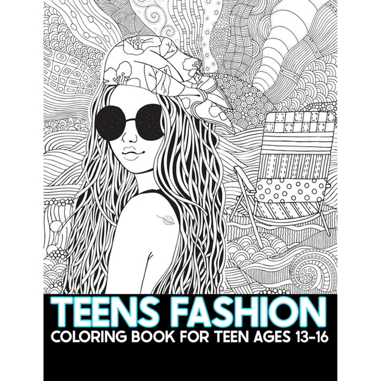 Fashion Friends Coloring Book For Teens Girls: Gorgeous Coloring Pages For  Girls and Kids With Gorgeous Beauty Fashion Style & Other Cute Designs Pape  (Paperback)