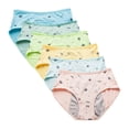 thumbnail image 1 of Teens Girls Period Underwear Menstrual Leakproof Protective Cotton Briefs Panties 6-Pack for Kids Big Girls 8-14 Years, 1 of 9
