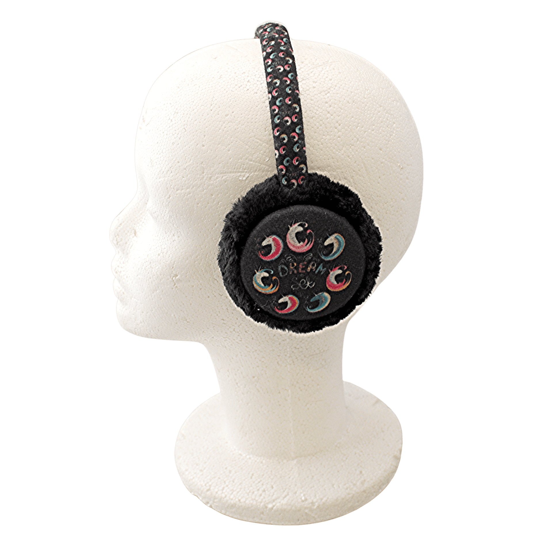 Teens Kids Unisex Unicorn Fluffy Plush Winter Earmuffs Warm Kids