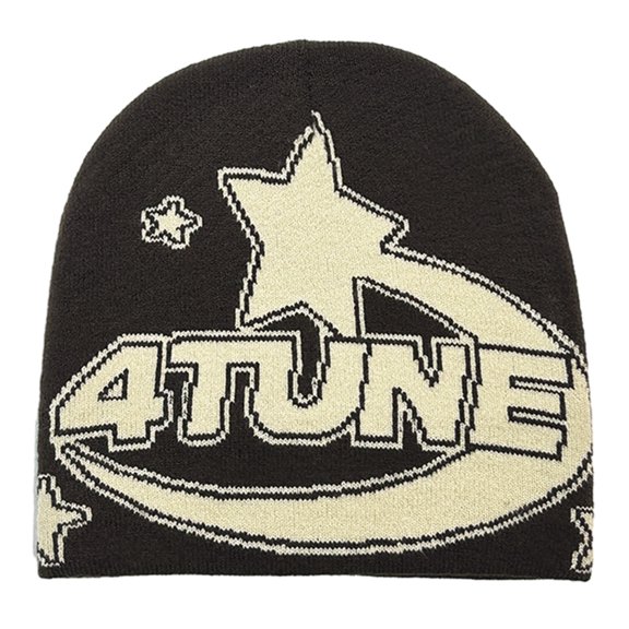 Teens Knit Letter Hat Cute Students Outdoor Cycling Skiing Hat Lovely Cold Winter Keep Warm Hat for Couple