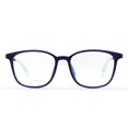 thumbnail image 1 of Teens Optical Glasses Plastic Rectangular Big Frame Spring Hinge Size 51 Flexible Bendable Kids 9-15Y, 1 of 5