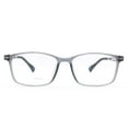 thumbnail image 1 of Teens Optical Glasses Plastic Rectangular Frame Spring Hinge Size 53 Flexible Bendable Kids 9-15Y, 1 of 5