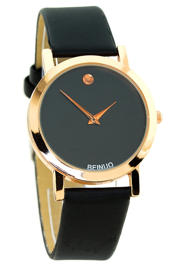 Teens Rose Gold tone Business Clubbing watch 35mm 7mm thick case.