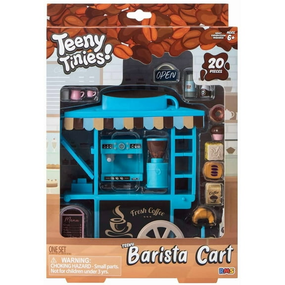 Teeny Tinies! Teeny Barista Cart Playset