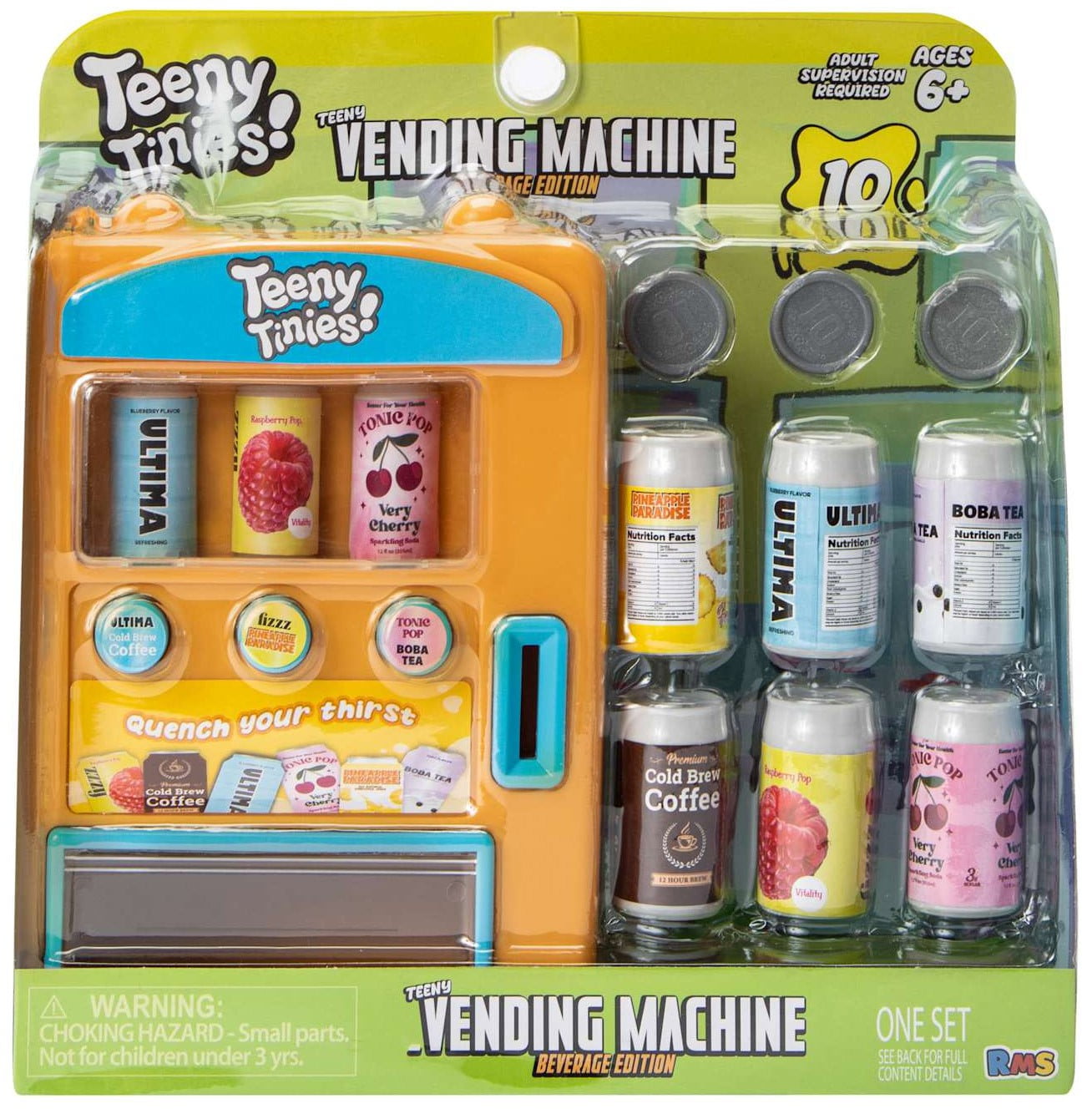 Teeny Tinies! Vending Machine Snack Edition Playset - Walmart.com