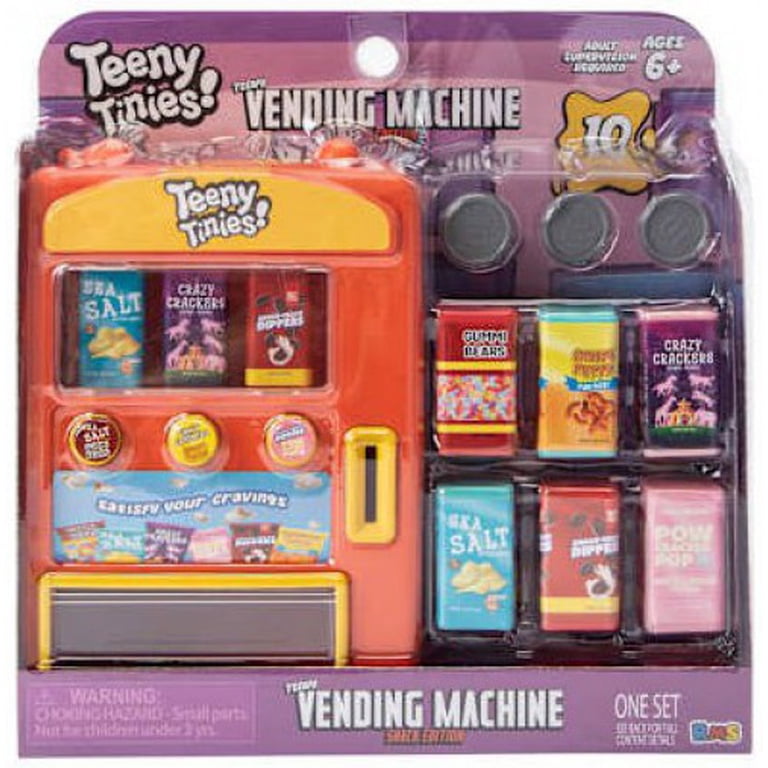 Teeny Tinies! Vending Machine Snacks Edition Playset - Walmart.com