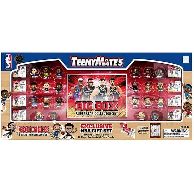 TeenyMates 2024 Basketball Superstar Collector Gift Set - BIG BOX