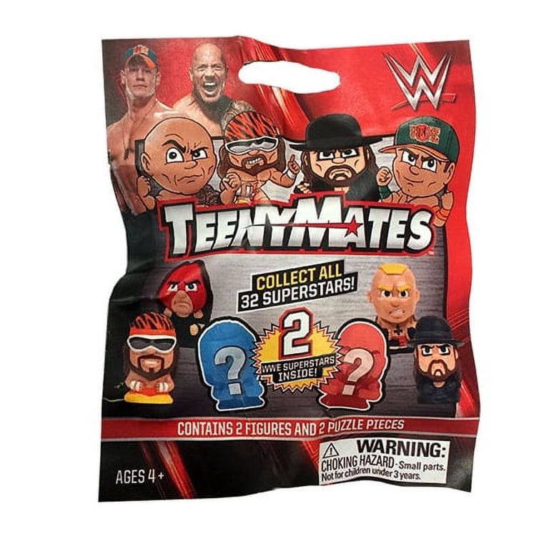 TeenyMates WWE Series 1 Mini-Figures Mystery Bag - Walmart.com