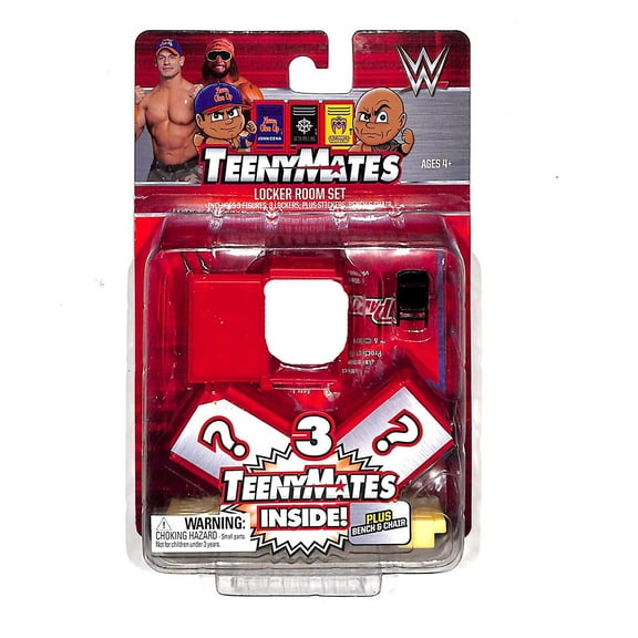 TeenyMates WWE Series 2 Locker Room Set