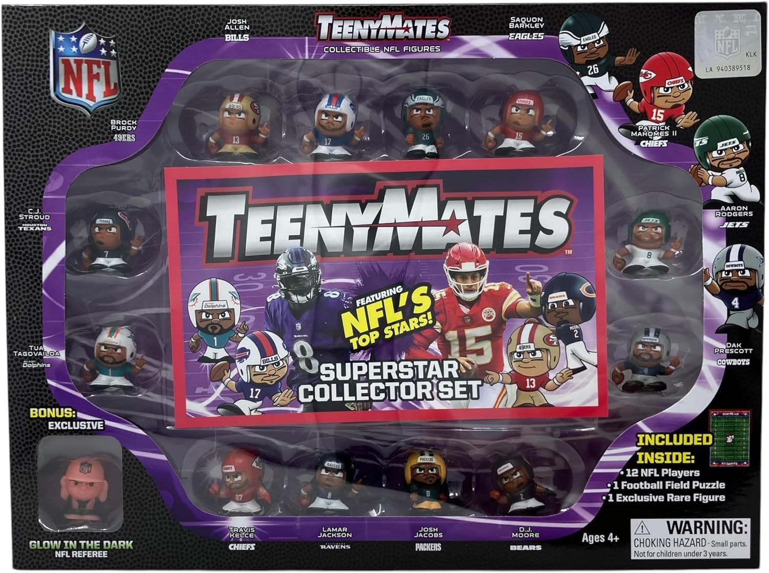 2025 NFL TEENYMATES Series 13 SUPERSTAR COLLECTOR Box Set