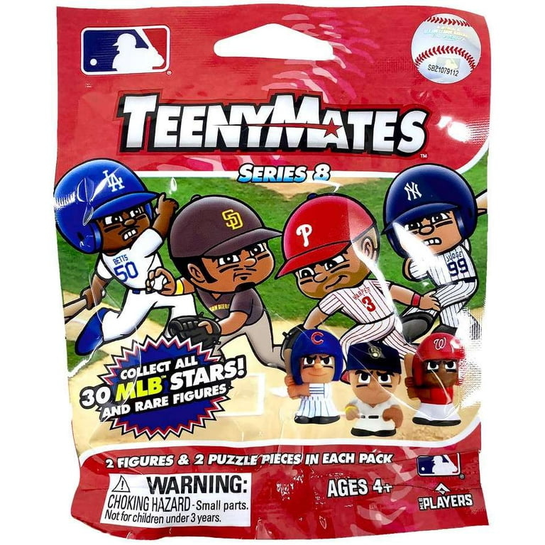 Teenymates MLB Series 8 Mystery Pack 2 figures 2 puzzle