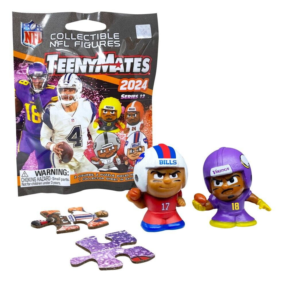 Teenymates NFL 2024 Collectible Series 12 Tiny Mates Figure 1 Pack