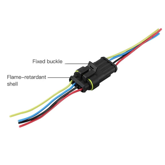 Teerees 4P Excellent Electrical Conductivity Pc Various Applications Cable Wire Connector