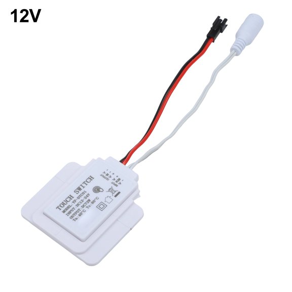 Teerees B 12V 5A touch Sensor Switch for Led Mirror Light Control with Dimming Function Supporting Single And Dual Color Strips