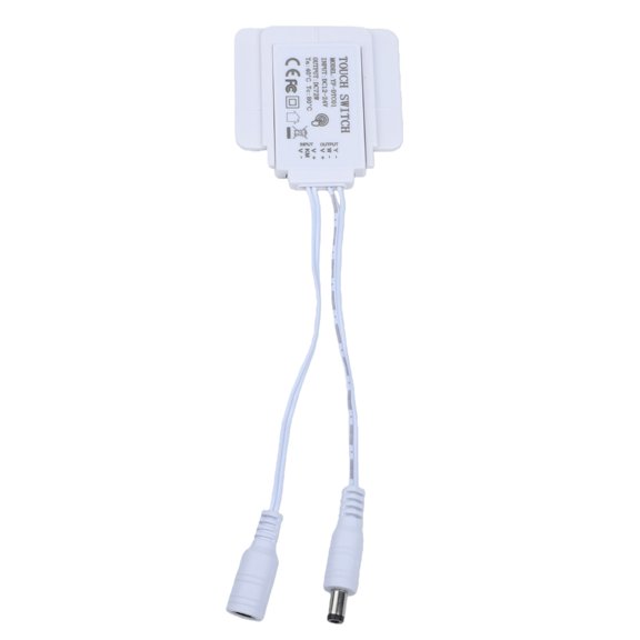 Teerees DC Male And Female 12V 5A touch Sensor Switch for Led Mirror Light Control with Dimming Function Supporting Single And Dual Color Strips
