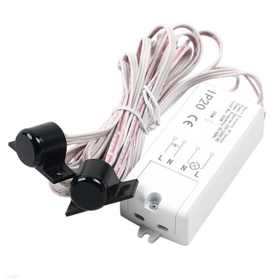 Teerees Door Control Double Hand Sweep induction Switch with infrared Proximity touch Sensor for Led Light Control in Cabinets And Wardrobes
