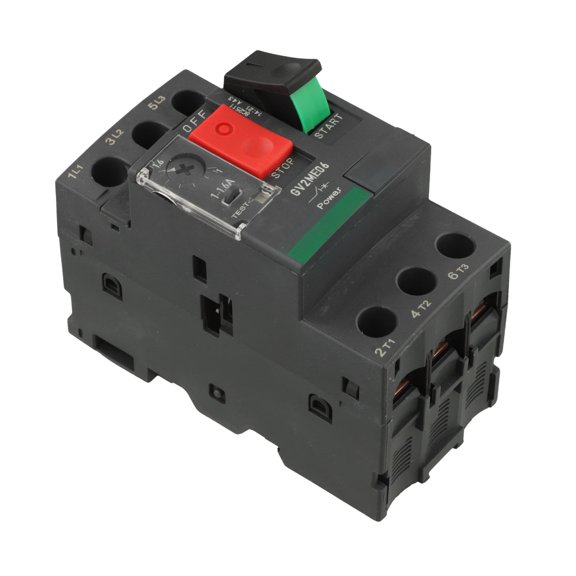 Teerees Gv2Me06C1-1.6A Gv2 Thermal Overload Motor Protection Switch for Single Three Phase Motors
