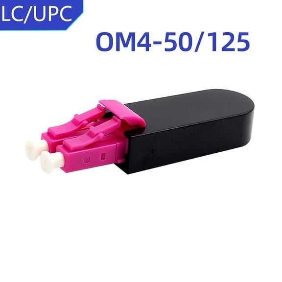 Teerees Om4 50/125 Fiber Loop BACk Sc-upc Lc/upc Fiber Optical LoopbACk Adapter Single Mode Sm/mm Om3 Om4 Double Sc-Optical Fiber Connector