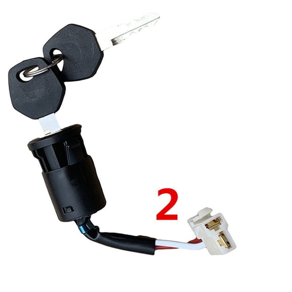 Teerees Power Switch Start Switch for Kids Electric Car Ride on toy Car Key Switch Power Supply Baby toy Car Cycling Power with Keys