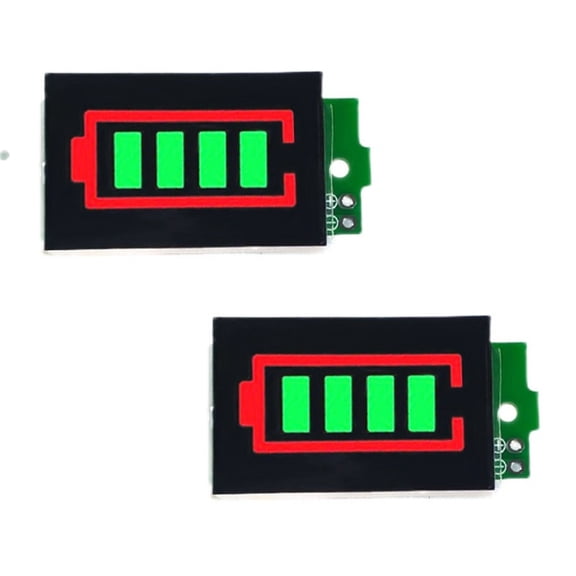 Teerees Premium 5Ma Battery Capacity Display Module Monitor Charge Level in Real Time