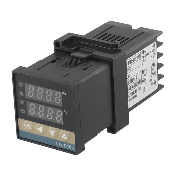Teerees Rex-C100Fk02-M*Dn Pid Temperature Controller Ac100-240V 0-400 intelligent Digital Display Temperature Controller