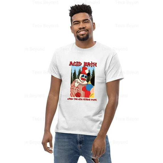 Tees Beyond 33 Acid Bath Shirt When The Kite String Pops, Underground Band, Vintage 90s, Sludge Metal., for men & women, up to size 5XL.