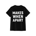 thumbnail image 1 of Tees Couple Matching Theme Shirts Nothing Makes Sense Tee Shirt Boyfriend Girlfriend Husband Wife T-Shirts, 1 of 7