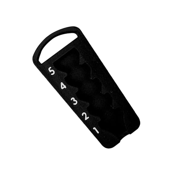 Tees Height Tool 5 Adjustable Markers Compact Size Enhances Driving & Control