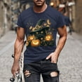 thumbnail image 1 of Tees for Men Halloween Costumes Fashion Ghost Trendy Plus Size Holiday T Shirts Short Sleeve Crewneck Tops Going Out Outfits Funny Pullover Tshirts, S-5XL, 1 of 5