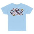 thumbnail image 1 of TeesAndTankYou Gather Thanksgiving Toddler Kids T-Shirt 4T Light Blue, 1 of 4