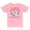thumbnail image 1 of TeesAndTankYou Islands Of Misfit Christmas Toddler Kids T-Shirt 5T Light Pink, 1 of 4