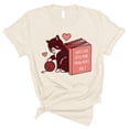thumbnail image 1 of TeesAndTankYou Why I Love Cats More Than People Valentines Day Shirt Unisex Small Natural, 1 of 4