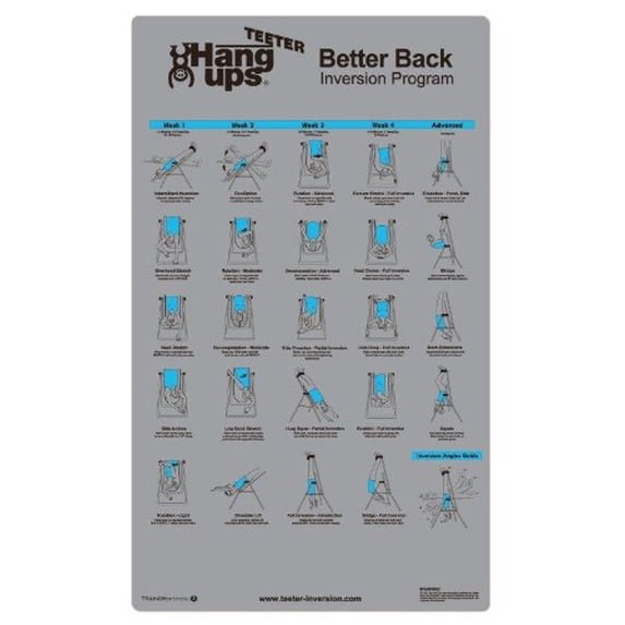 Teeter Better Back Inversion Program Mat