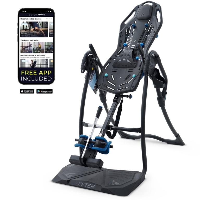 Teeter FitSpine LX9 Inversion Table - Premium Back Pain Relief