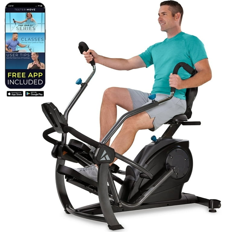 Teeter FreeStep LT1 Recumbent Cross Trainer Elliptical, Home Teeter FreeStep LT1 Recumbent Cross Trainer Elliptical, Home