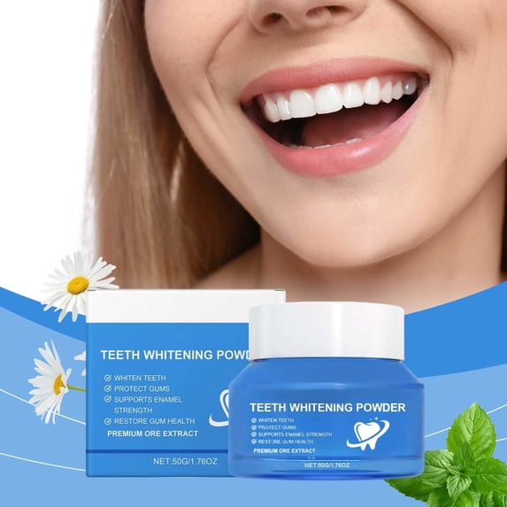 Teeth Beauty Tooth Powder Oral Cleaning Care Teeth Cleaning Smile Off-smell Care Tooth Powder 50g