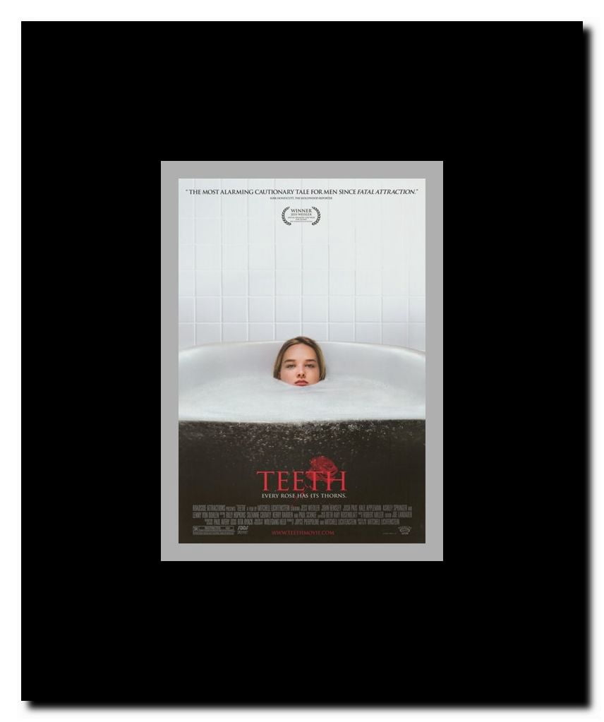 Teeth Framed Movie Poster
