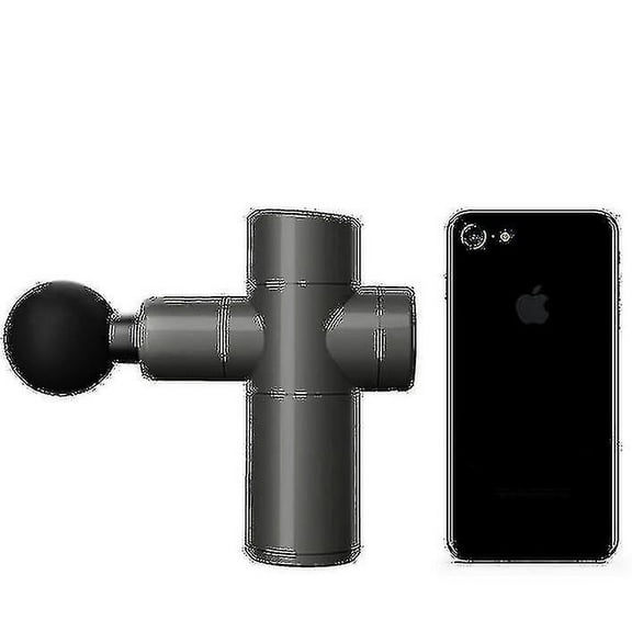 Naiwang Gray Massage Gun Fascia Gun Sport Therapy Muscle Massager Body Relaxation Pain Relief Slimming