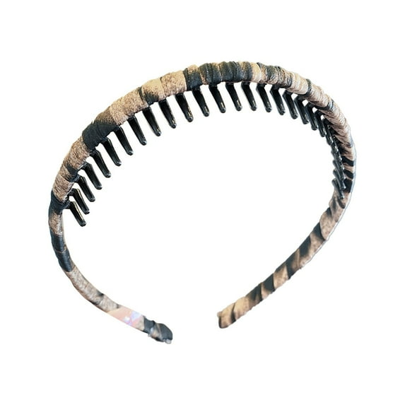 Teeth Headbands for Women - Multicolored Non- Tooth Comb Hair - Soft and Versatile Hair Accessories