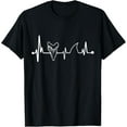 thumbnail image 1 of Teeth Heartbeat Shark Fossil Hunter Shark Tooth Hunter T-Shirt, 1 of 4