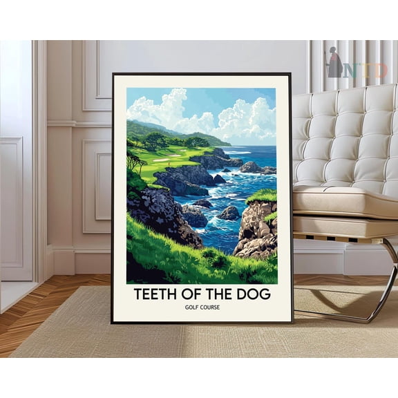 Teeth Of The Dog Dominican Republic Poster Unframed Paper Print