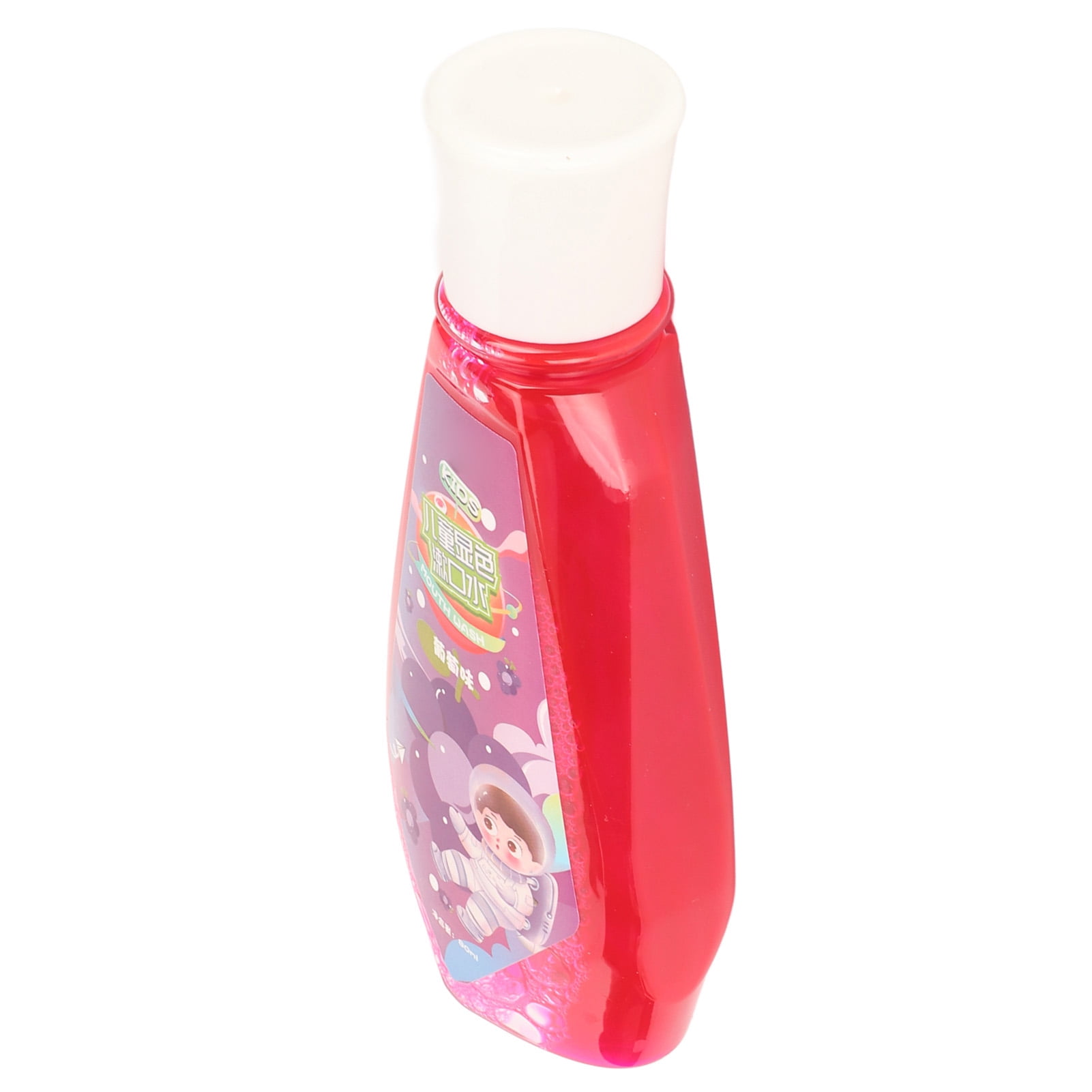 Teeth Plaque Disclosing Agent,Plaque Disclosing Mouthwash,80ml Plaque Revealing Agent Color Disclosing Mouthwash Grape Flavor Plaque Disclosing Agent