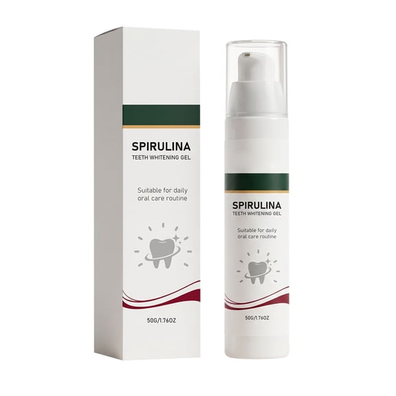 Teeth White Gel for Daily Use, Fine Foam Formula Brightens Teeth Naturally, Suitable for Sensitive