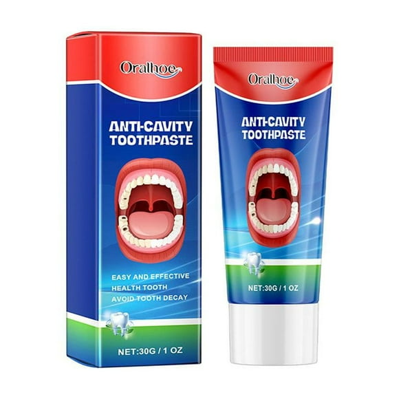 Teeth Whitening Anti-cavity Toothpaste Removal Tooth Stains Fresh Breath Carey Y2H4