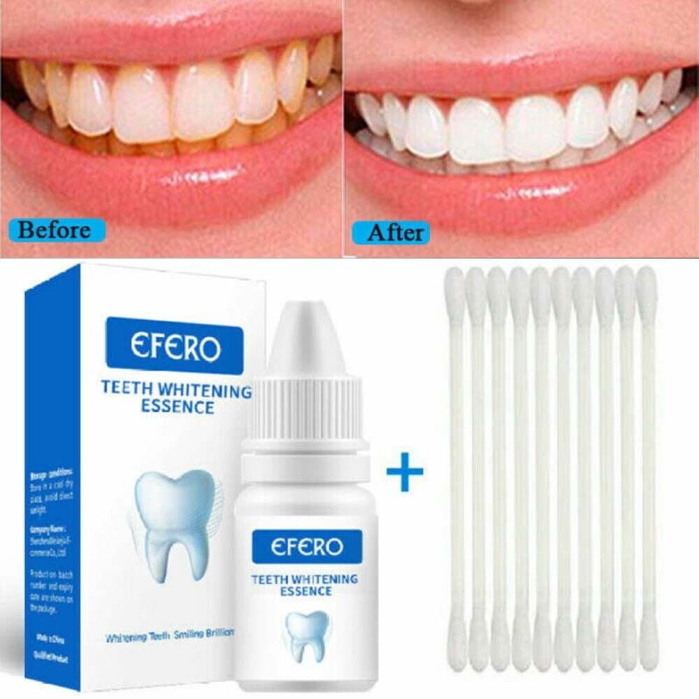 Teeth Whitening Essence Powder Oral Hygiene White Teeth Whitener Serum Apply to Plaque Stains Tooth Bleaching Dental Tools