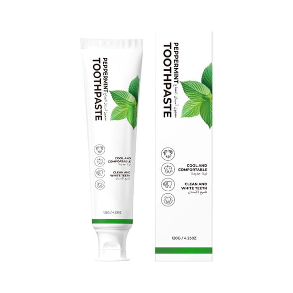 Teeth Whitening Gel,Whitening Toothpaste,120g Mint - Scented Amino Toothpaste The Ultimate Solution For Eliminating And Tea Stains Food Residues And Refreshing Your Oral Cavity