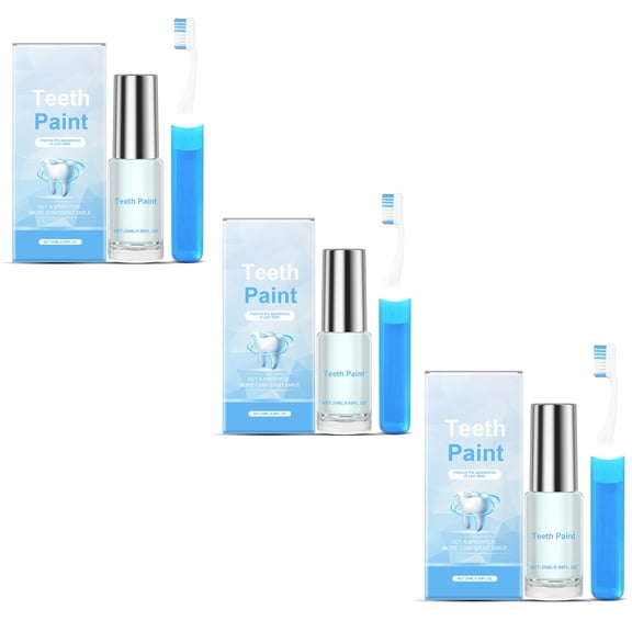 Teeth Whitening Gel,Whitening Toothpaste,Our Teeth Paint Teeth Paint Instant Paint Gives You Instantly Whiter Teeth And Increases Confidence And Results,Freshen Breath,Stain Removal