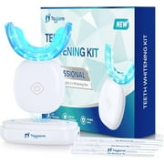 Teeth Whitening Kit: 32X LED Light with Gel Pen - Non-Sensitive Tooth Whitener Professional Oral Care Tools for Effectively Removes Stains